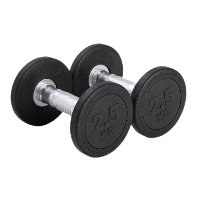 Gomaz estalitako dumbbell